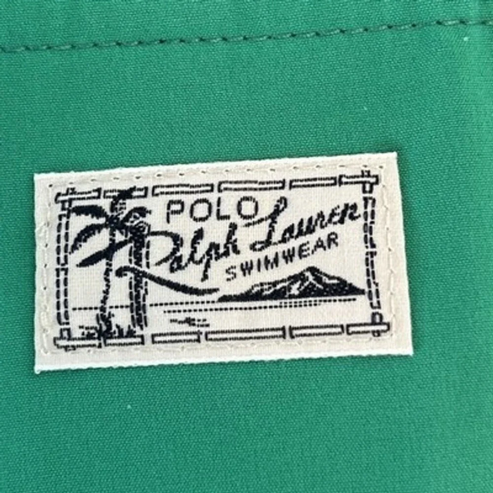 NWT Polo Ralph Lauren Mens 3LT Tall Kailua Board Shorts Beach Kelly Green 9